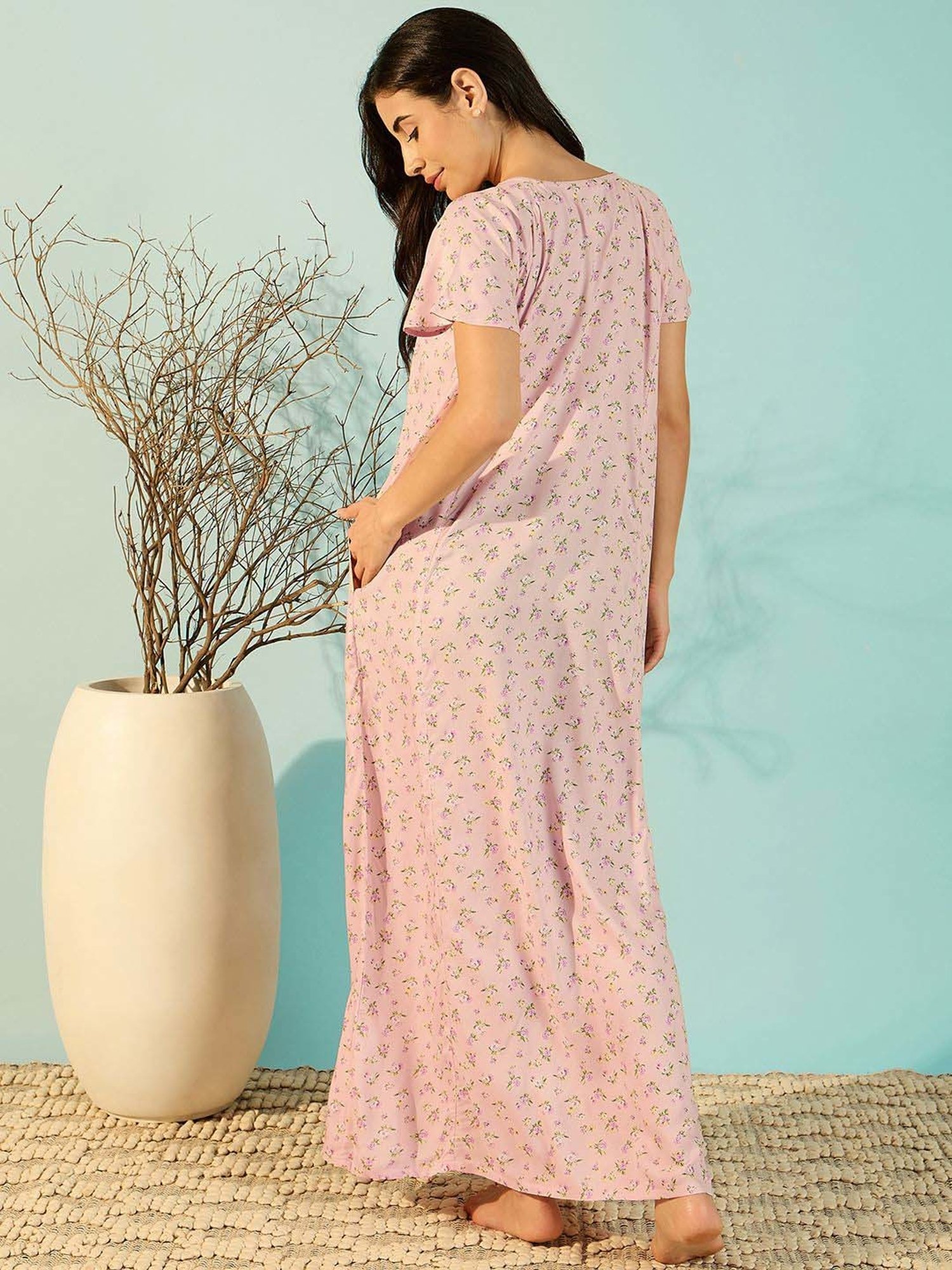 Nite Flite Pink Shirt With Pyjamas