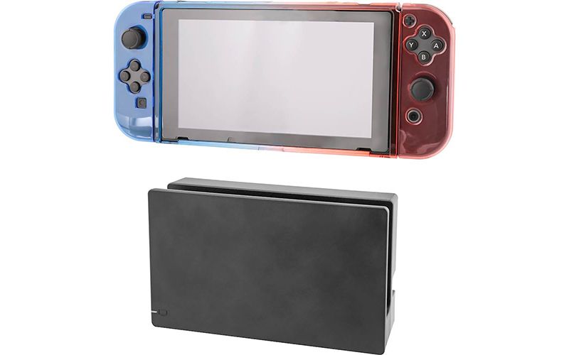 Nyko Thin Protective Case for Nintendo Switch Red & Blue