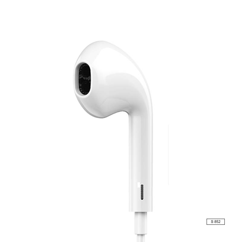 BYZ-S852t For Type C High Quality Semi In-ear Cheap Music Earphone Handfree With Microphone With High Resolution And Bass