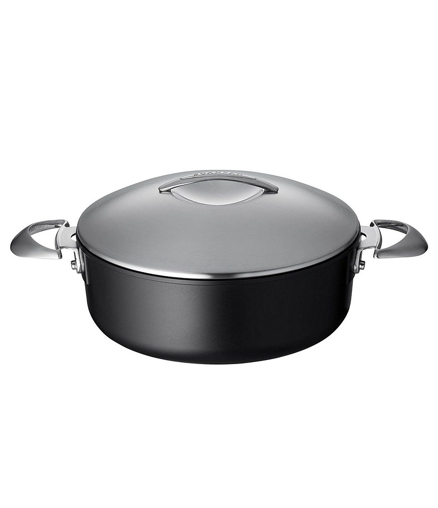 Scanpan Professional 4.5-Quart Covered Low Saucepot