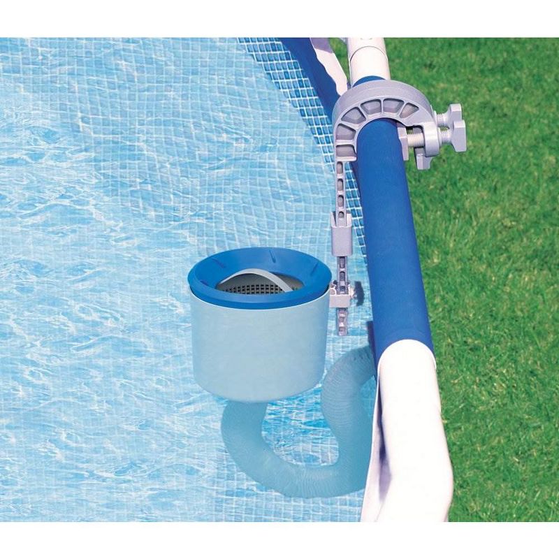 Pool Blaster Battery Powered Leaf Vacuum and Wall Mount Automatic Skimmer