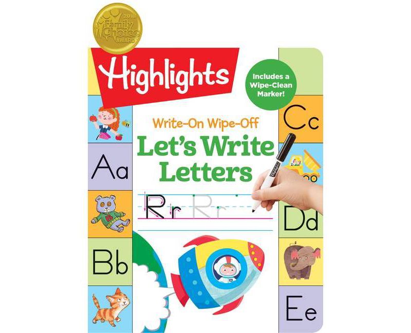 WriteOn Wipe Off Let's Write Letters - by Highlights