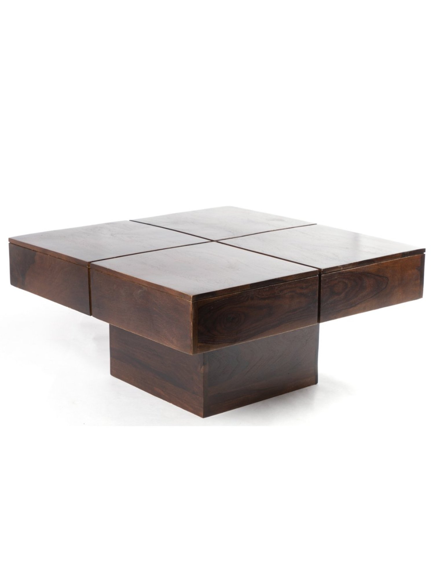 Glass Oval Living Room Metal Coffee Table - Saracina Home