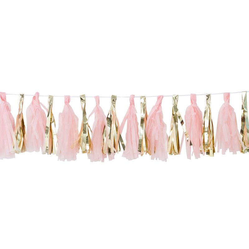 16ct "Oh Baby" Tassel Garland Rose Gold