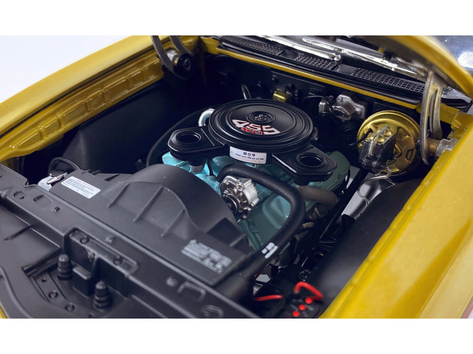 1967 Pontiac Bonneville Tyrol Blue Metallic with Blue Interior Limited Edition to 200 pieces Worldwide 1/43 Model Car by Goldvarg Collection