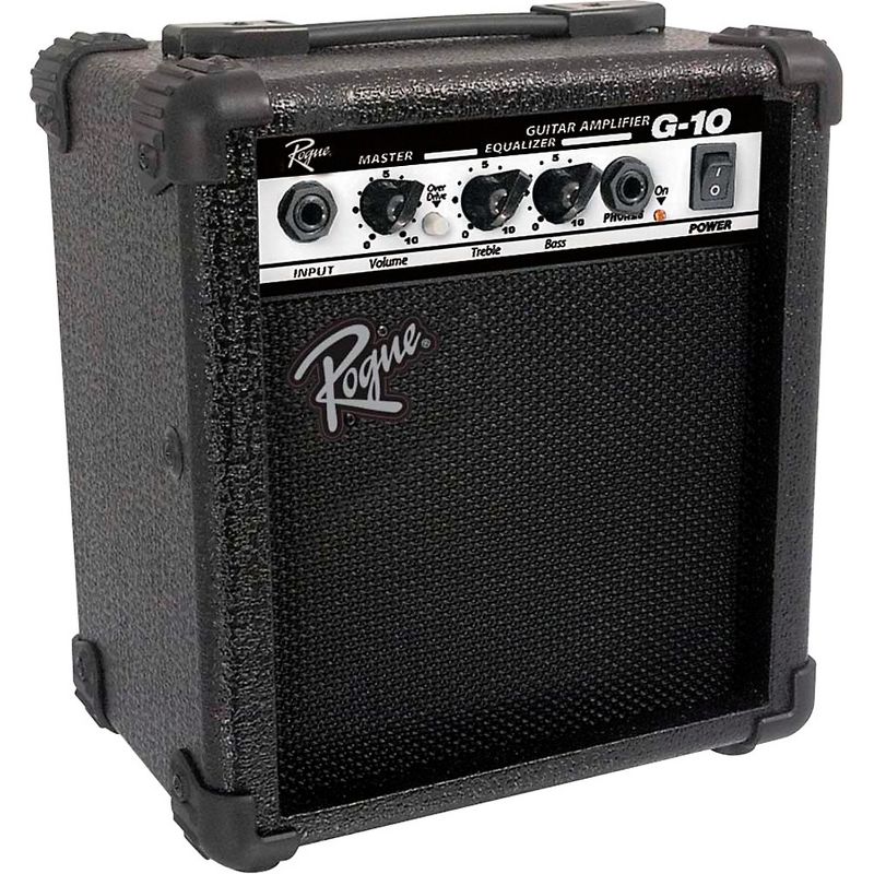 Rogue G10 10W 1x5 Guitar Combo Amp with 20 Foot Instrument Cable