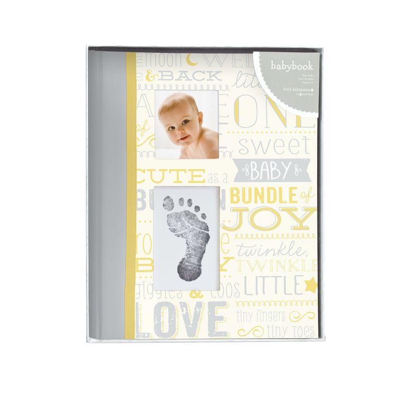 MBI Baby Post Bound Album W/Window 12"X12"-Blue