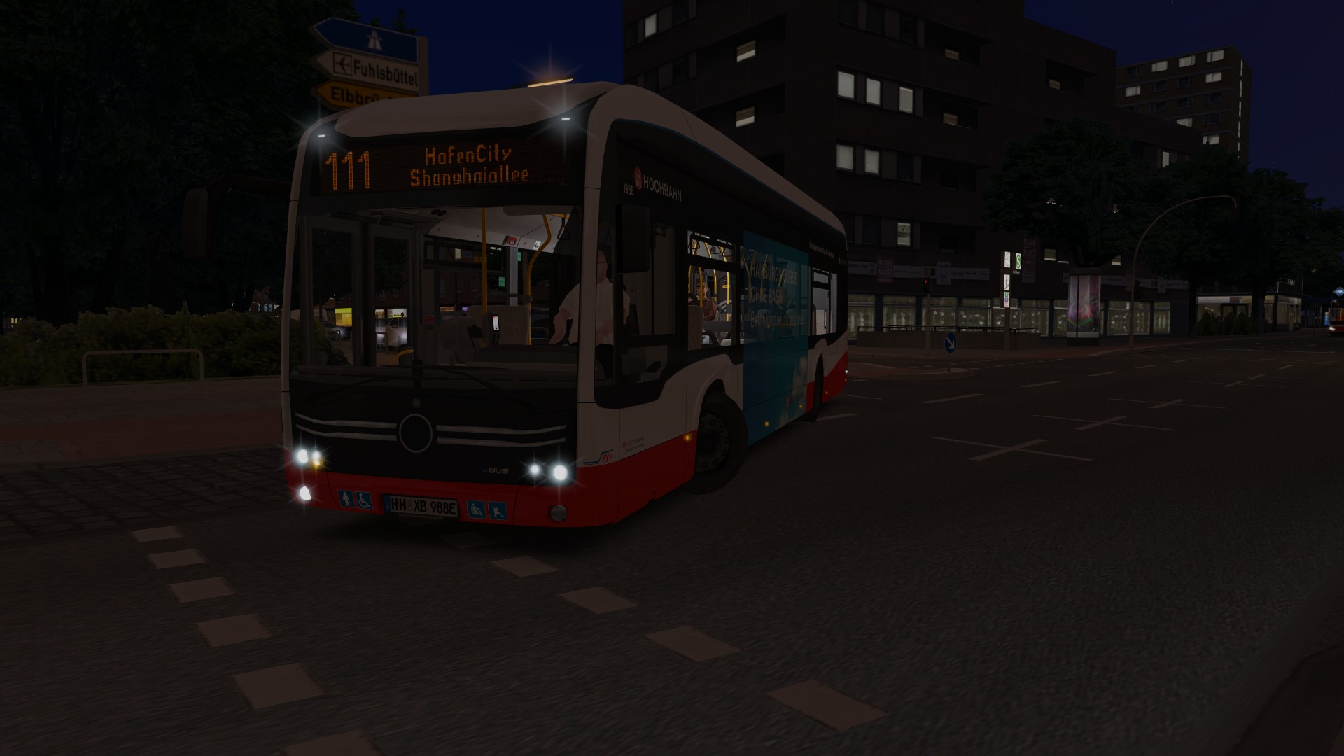 OMSI 2 Add-On E-Bus Hamburg  [Online Game Code]