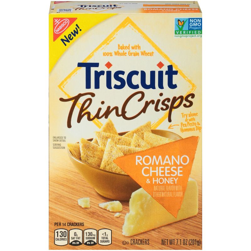 Triscuit Romano Cheese & Honey Crackers - 7.1oz