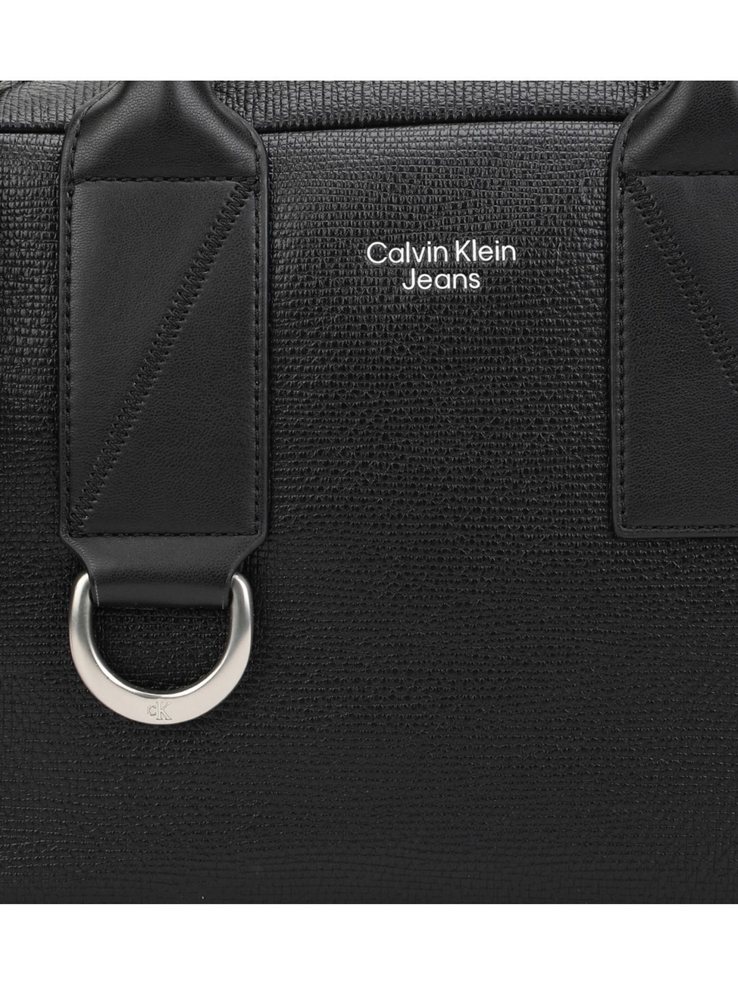 CALVIN KLEIN JEANS Black Archive Satchel