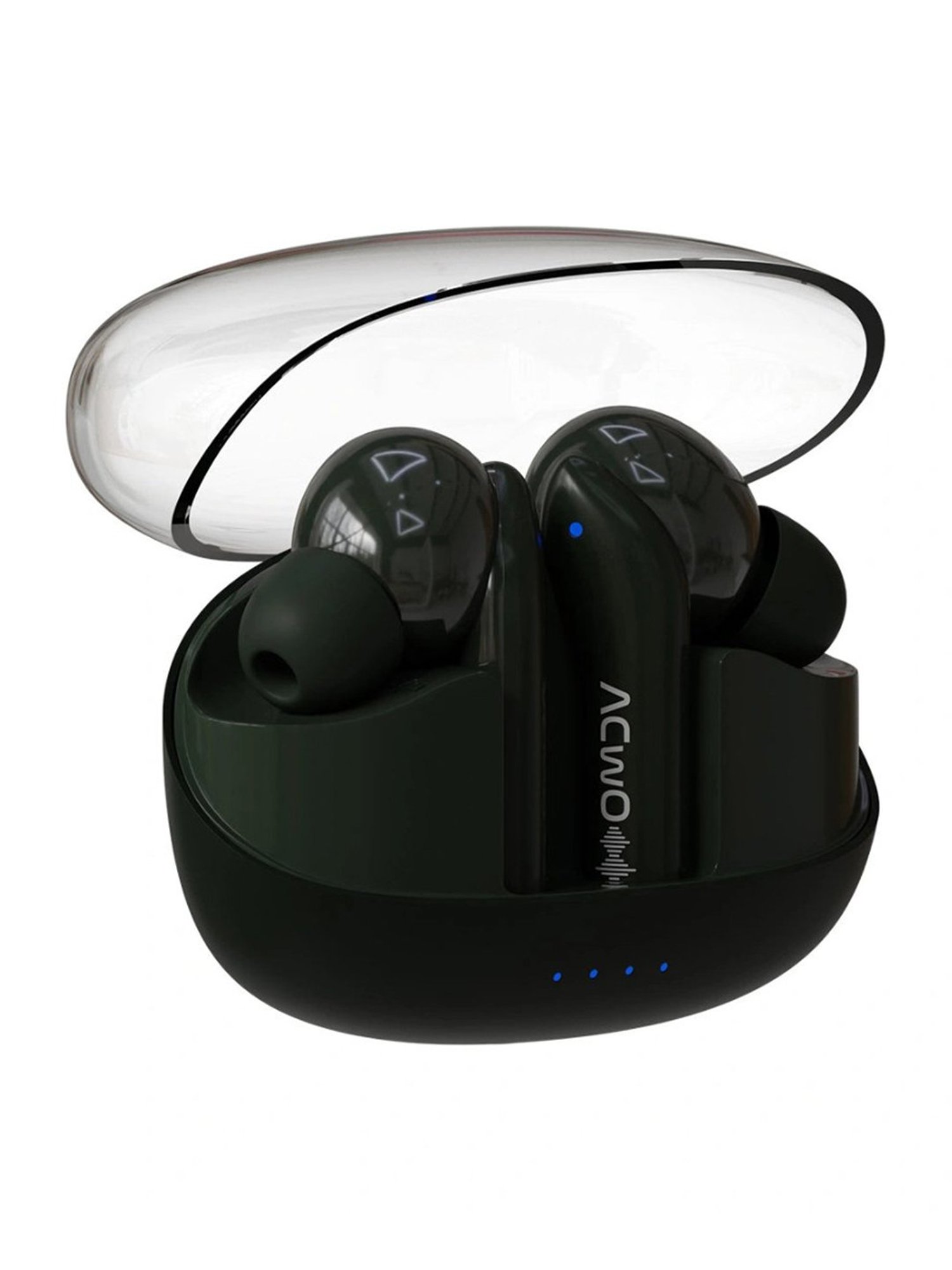 ACwO DwOTS 535 In Ear BT Earbuds with 35H Playtime & BasS BooM X Sound (Moss Green, True Wireless)