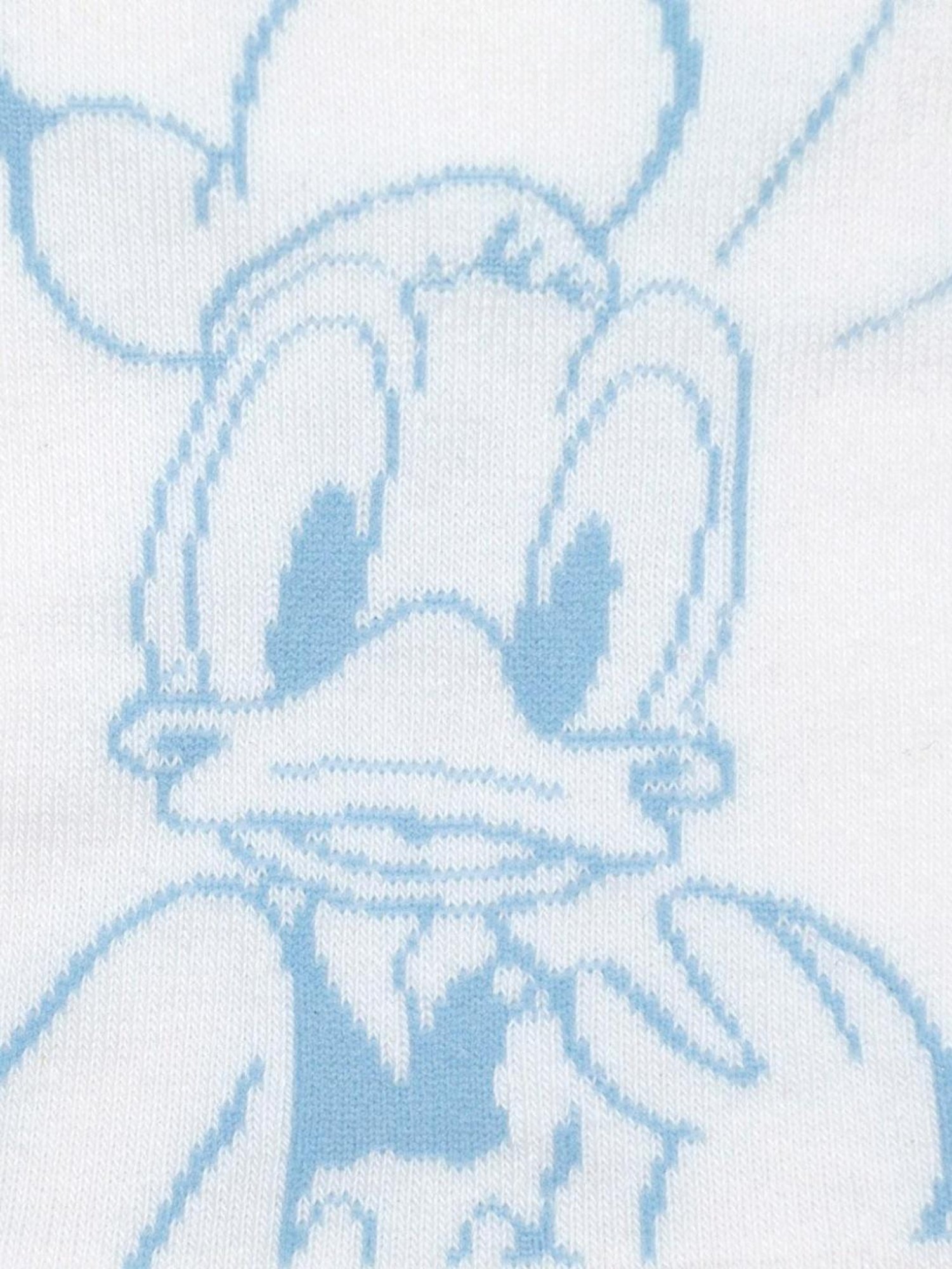 BALENZIA White Cartoon Socks (Pack of 2)