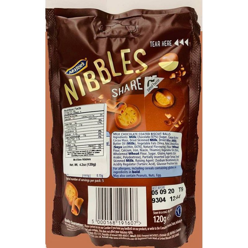 McVities Chocolate Digestive Nibbles - 4.23oz