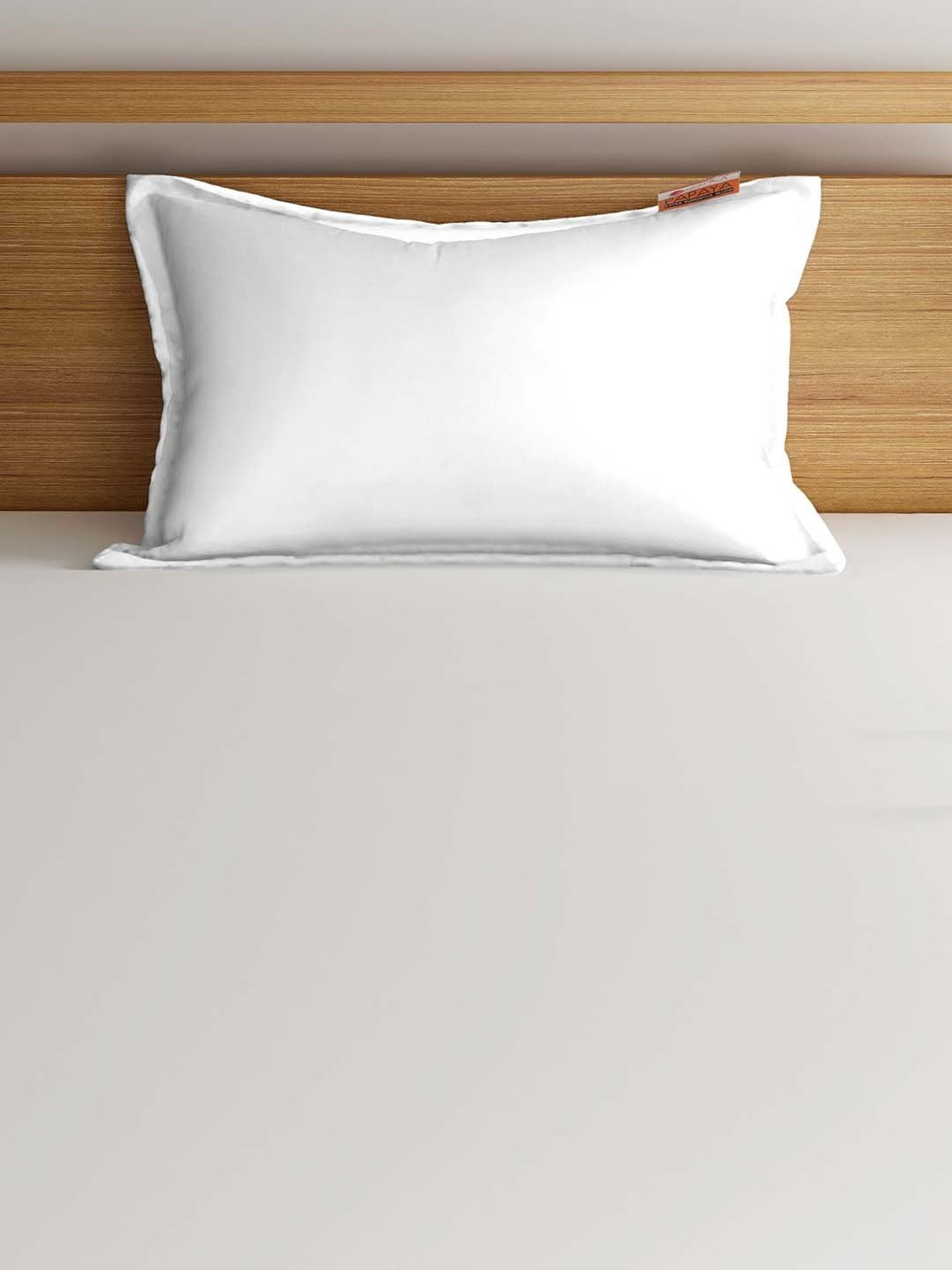 Bianca Papaya White Firm Pillow - Set of 1