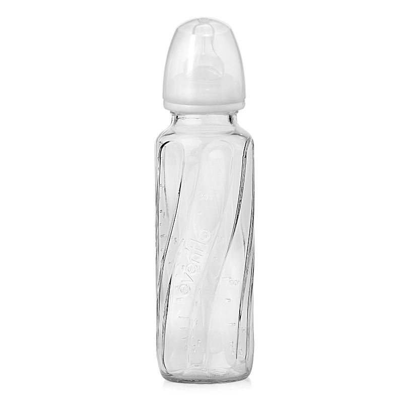 Evenflo Vented + Glass Bottle Clear - 8oz 6pk