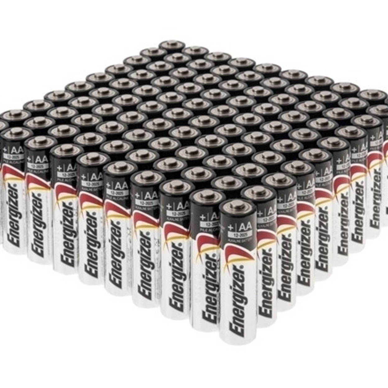 100-Pack: Energizer Max AA and AAA Alkaline Batteries Bundle