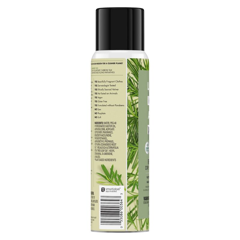 Love Home & Planet Vetiver & Tea Tree Re-Wear Dry Spray - 6.76 fl oz