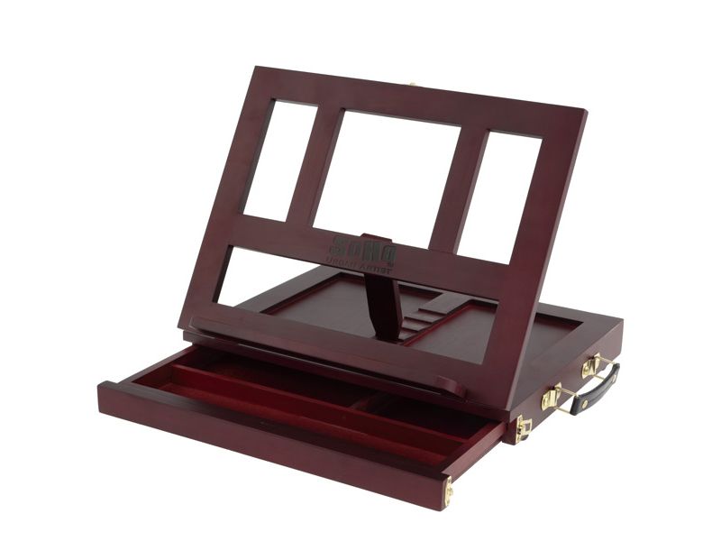 SoHo Portable Wood Table and Desk Easel