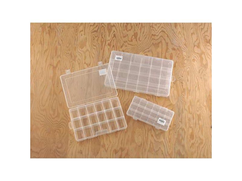 WESTWARD 2HFR3 3 to 18 Adjustable Compartment Box, 5"L x 9"W x 1-3/8"H