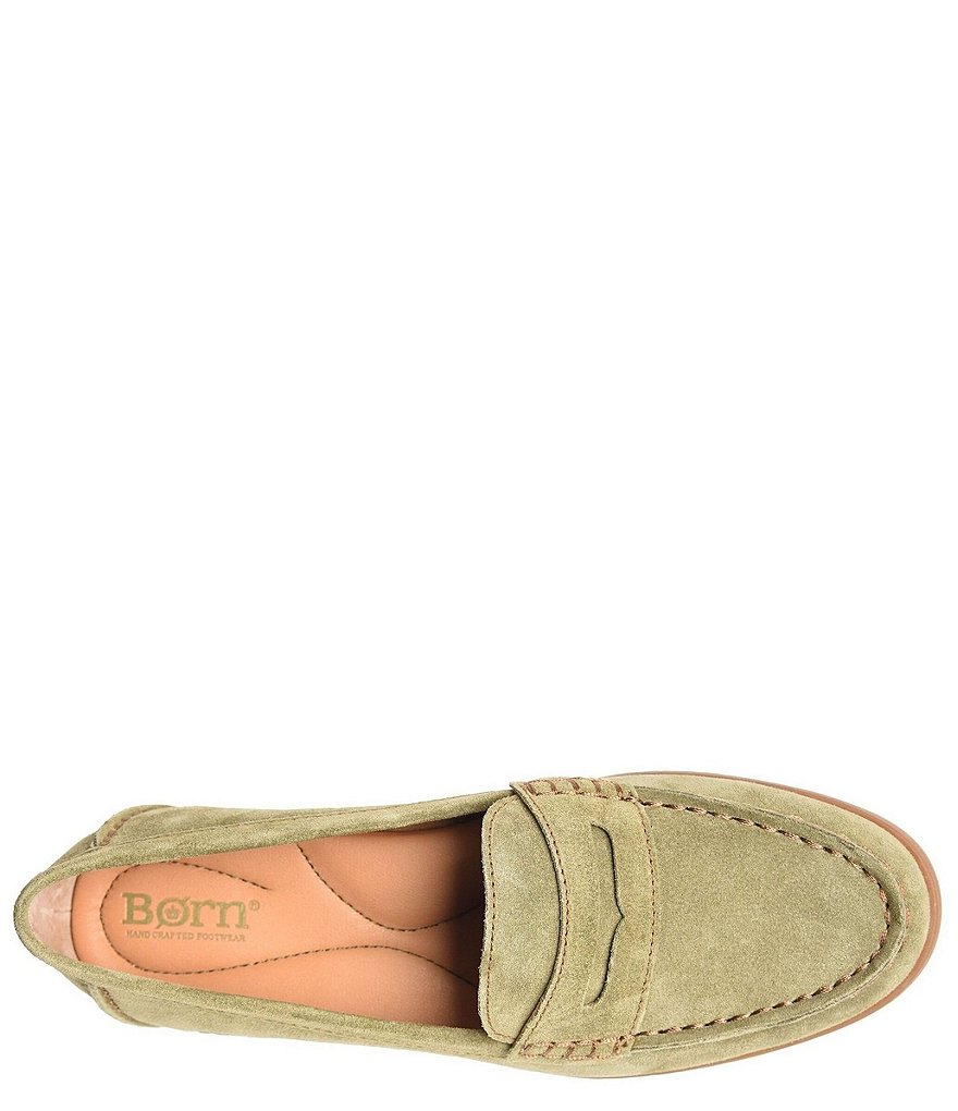 Trotters Harlow Lizard Patent Suede Leather Slip-Ons