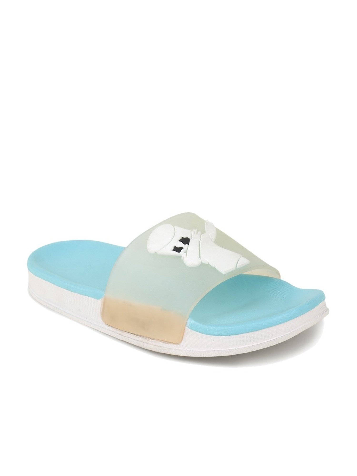 Pampy Angel Women's Blue Slides