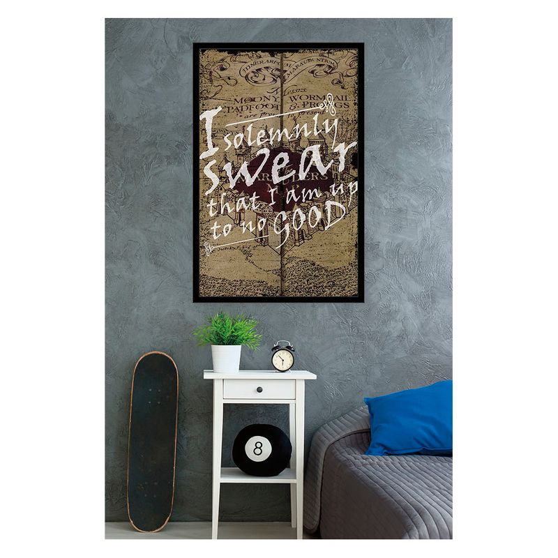 Harry Potter - Marauder's Map Framed Poster Trends International