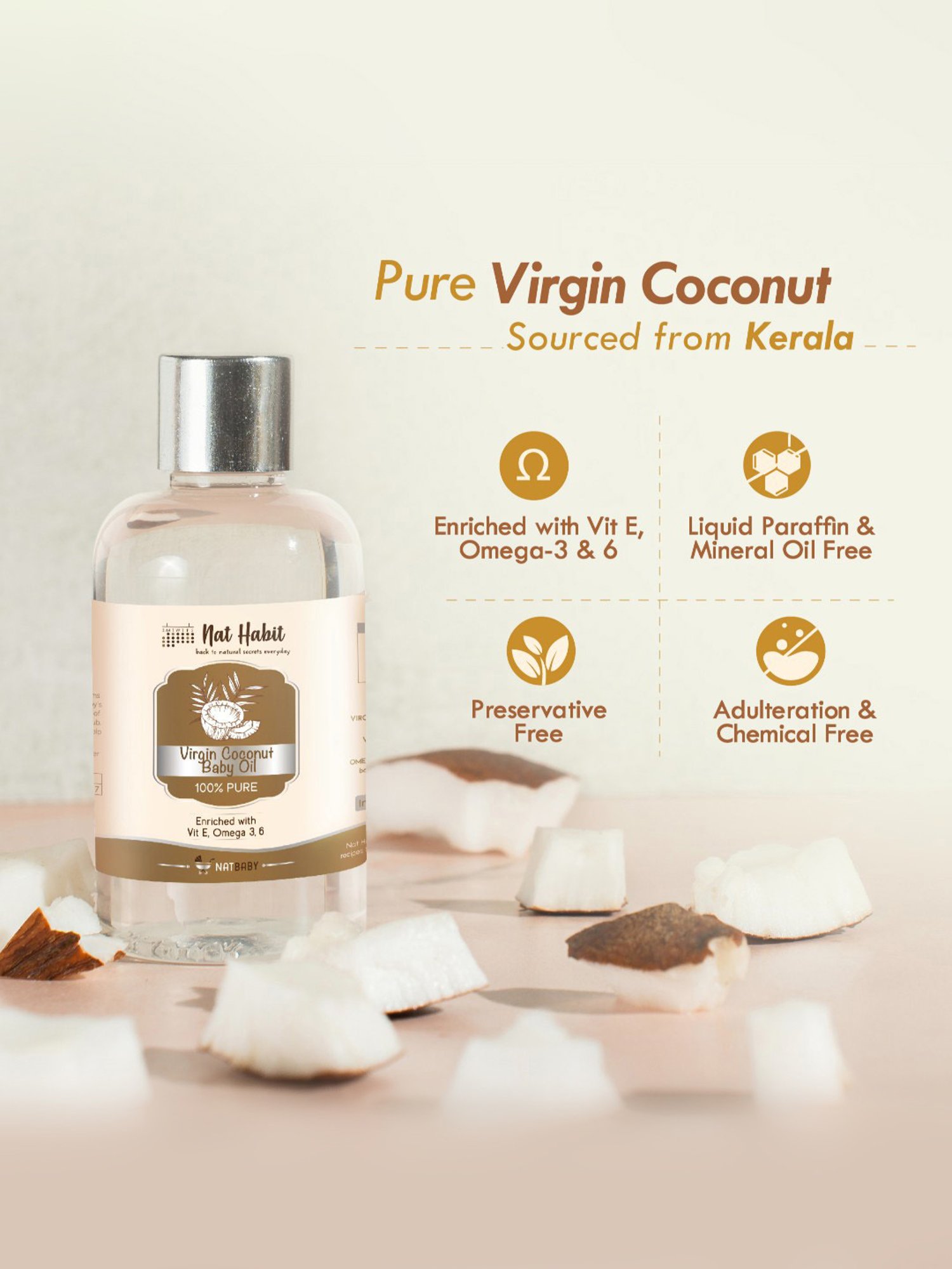 Mom & World Mineral Based Kids Sunscreen Spray SPF 50 - 120 ml