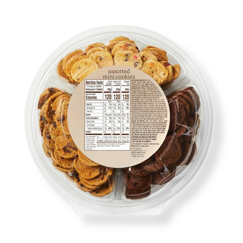 Mini Cookie Tray Variety Pack - 21oz - Favorite Day™