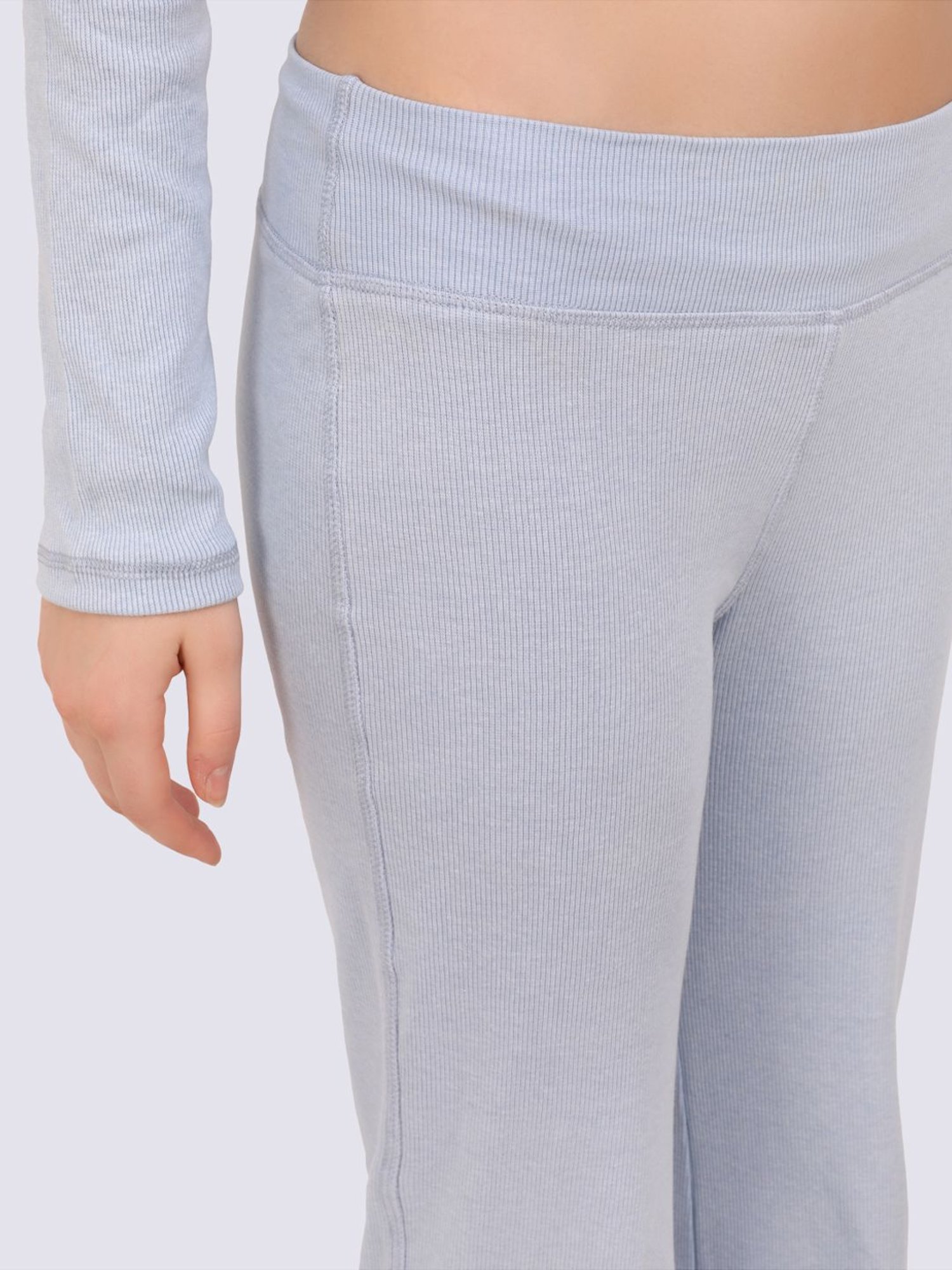 EVERDION Grey Cotton Trackpants