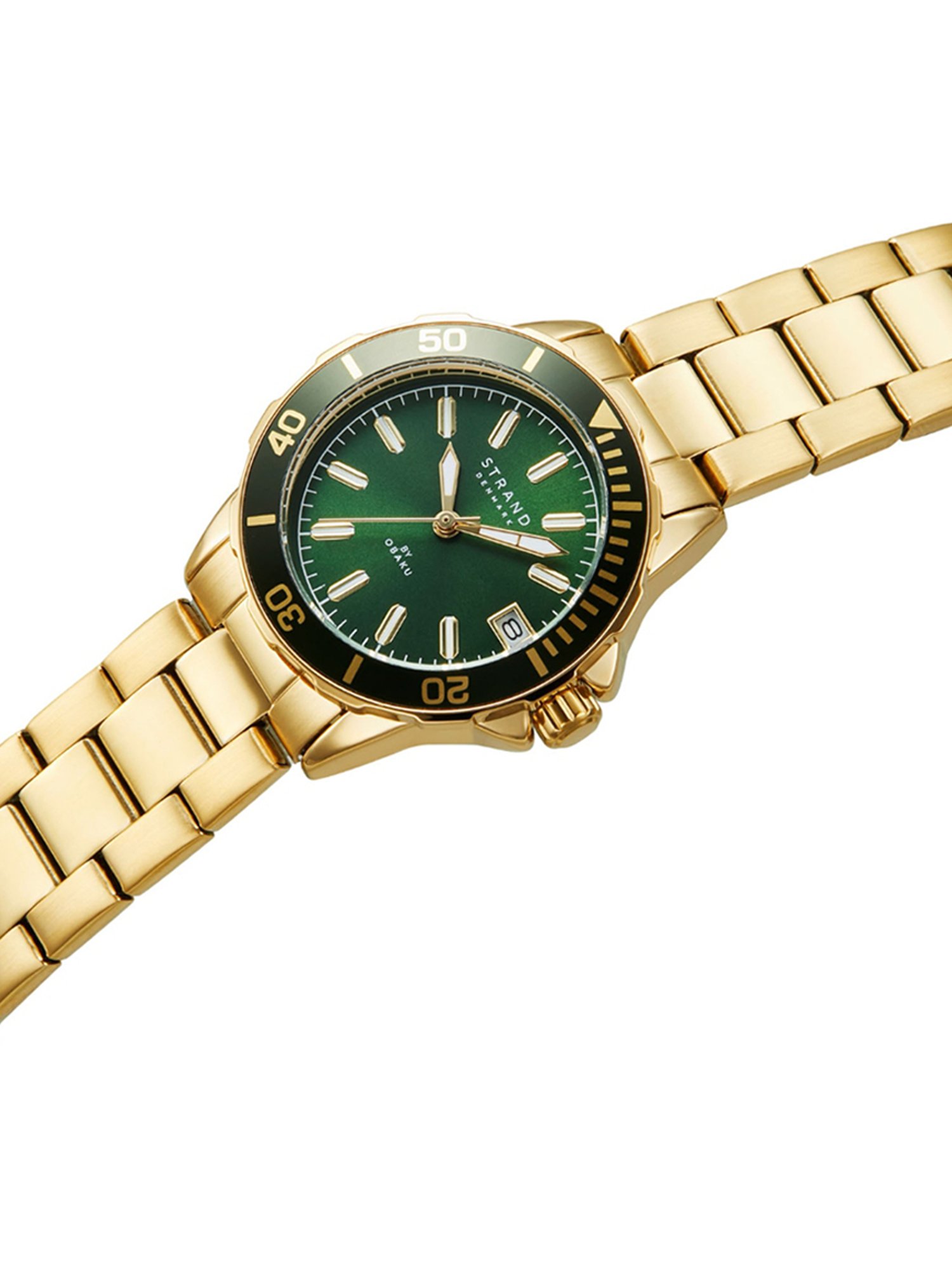 STRAND by Obaku S744LDGESG Aberdeen Mini Sugar Analog Watch for Women