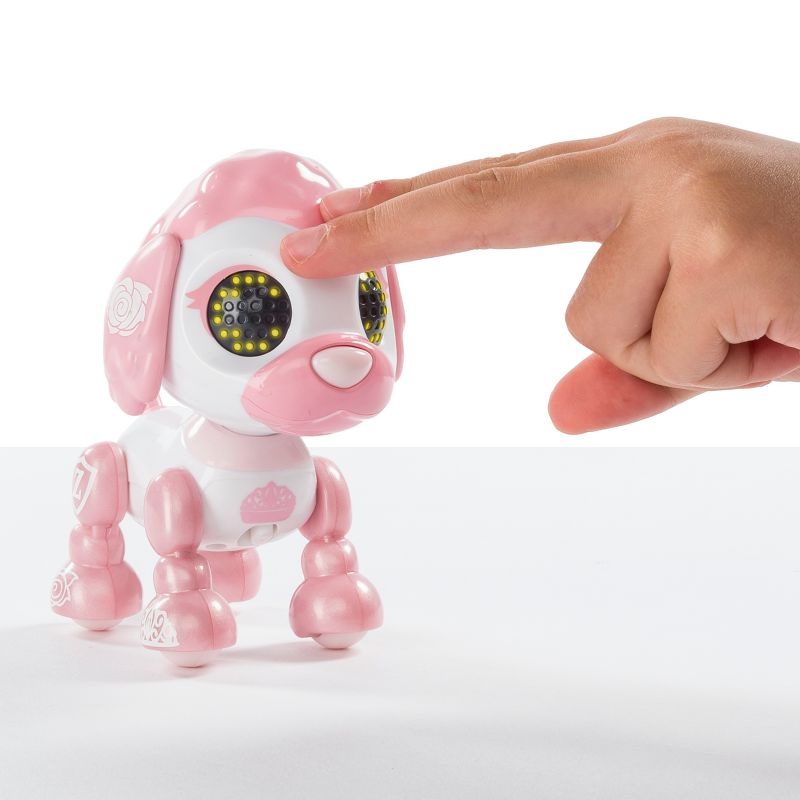 Zoomer Zupps Royal Pups Empress Poodle, Litter 4 - Interactive Puppy with Lights, Sounds and Sensors