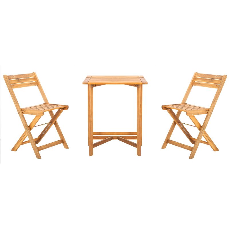 3pc Ludwig Folding Bistro Set - Royal Garden