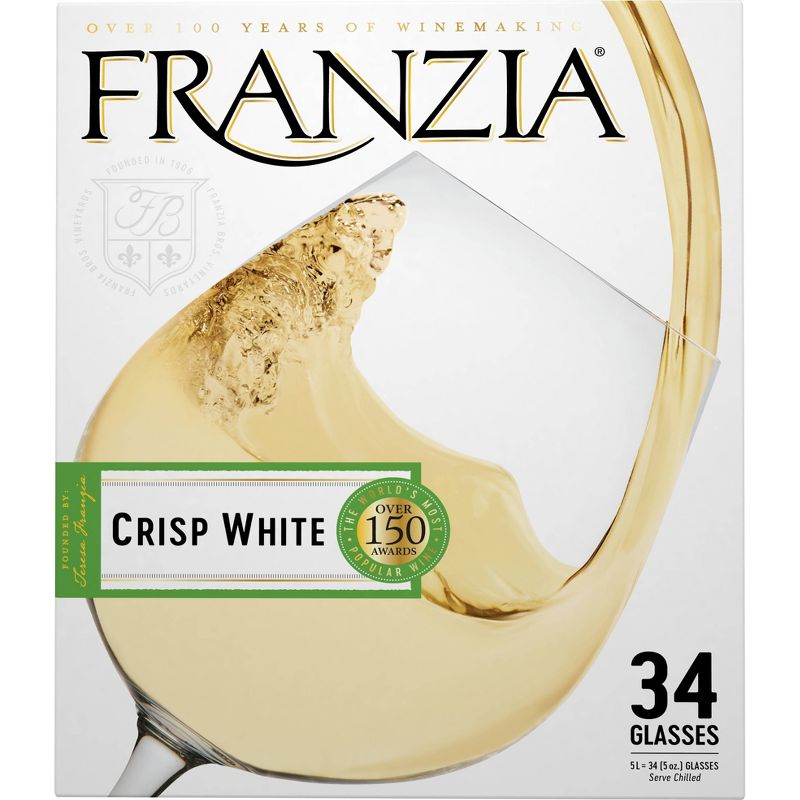 Franzia Crisp White Wine - 5L Box