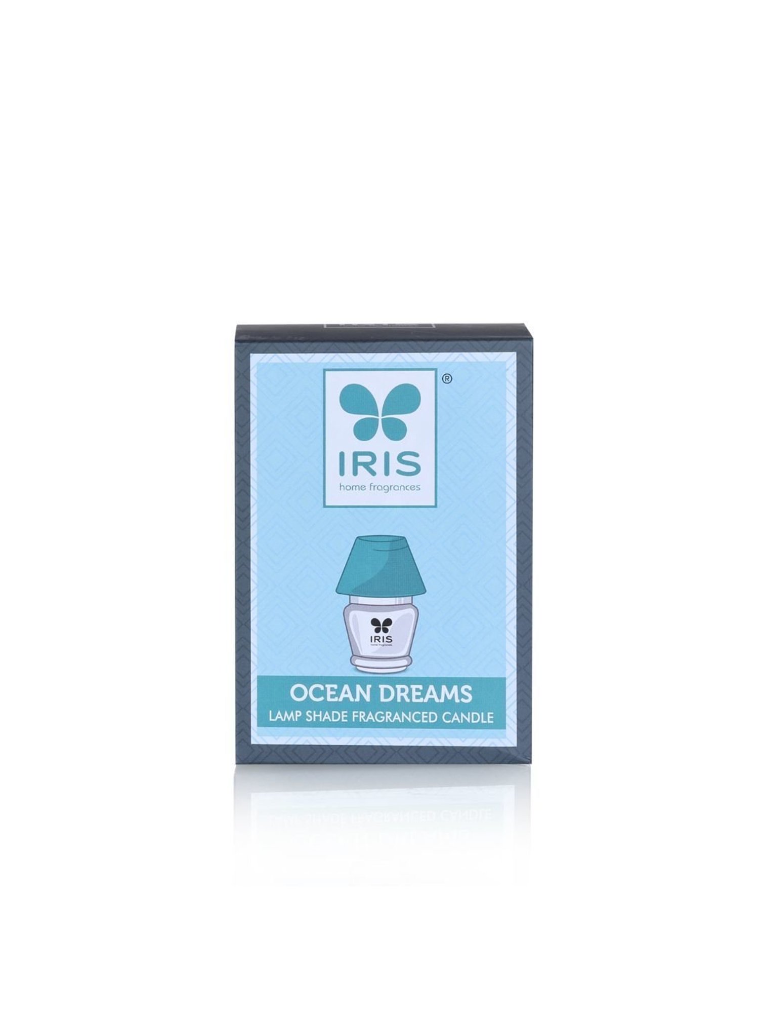 IRIS Blue Ocean Dream Lamp Shade Scented Candles