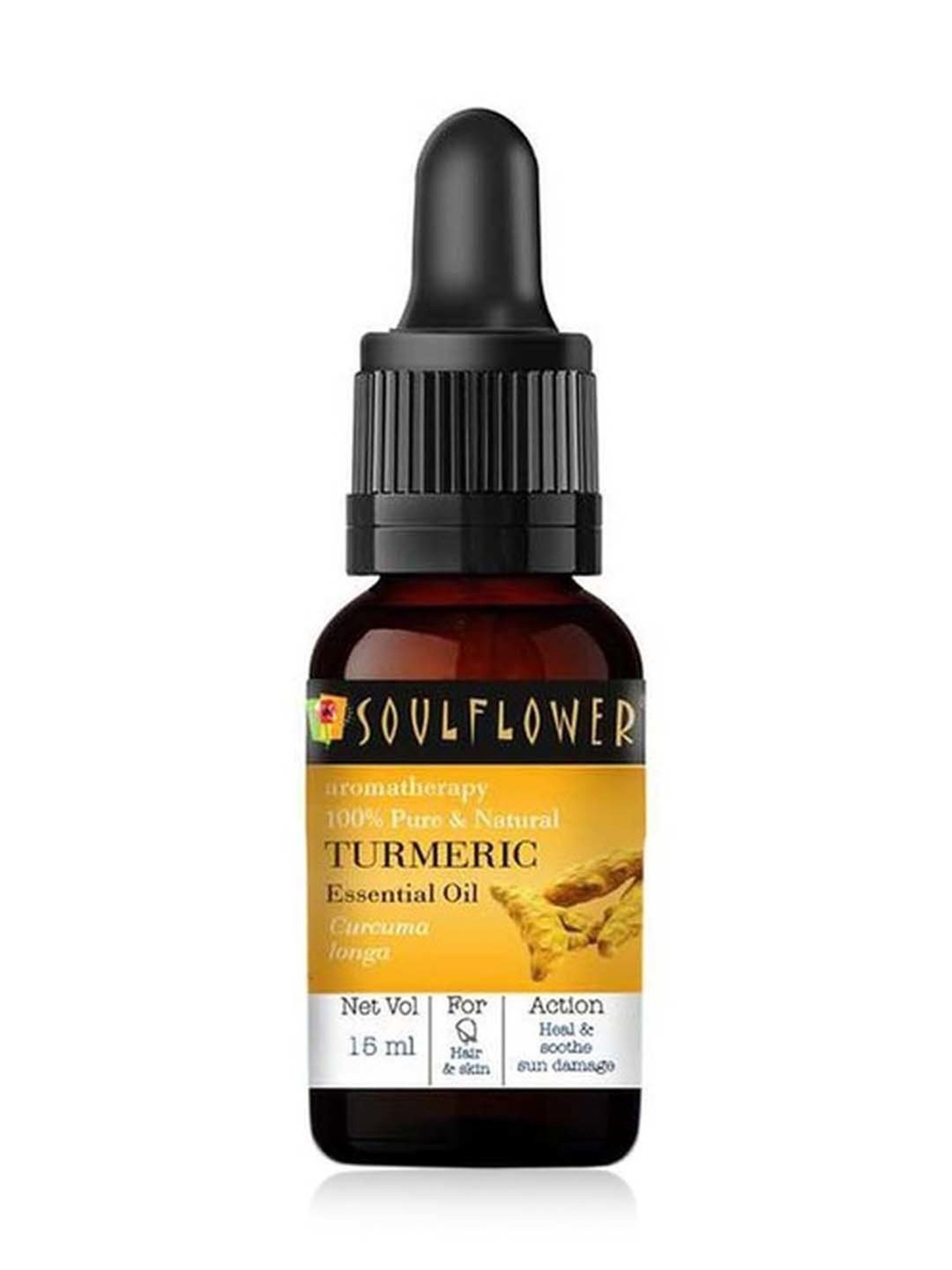 Soulflower Essential Oil Turmeric - 15 ml