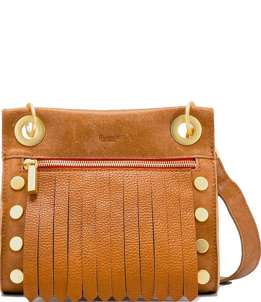 Hammitt Tony Studded Fringe Small Crossbody Bag