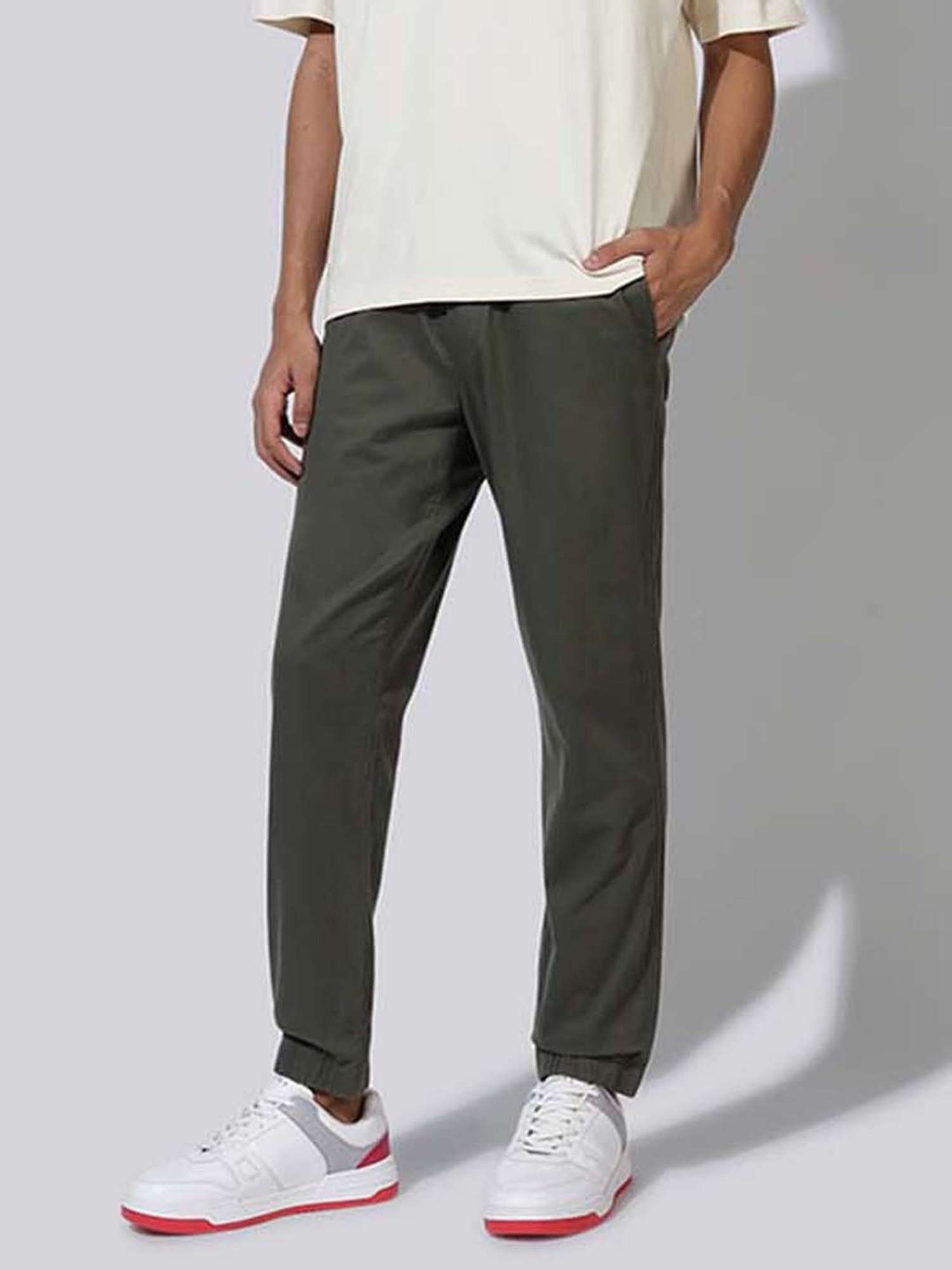 Neemans Men's Ivory Casual Sneakers