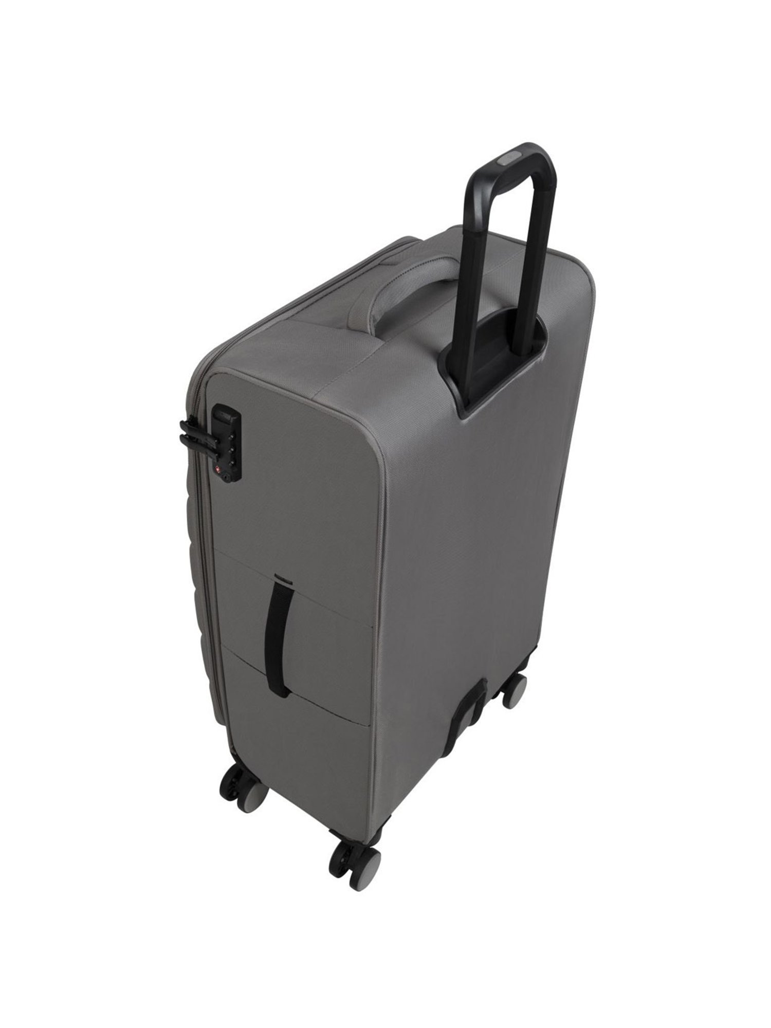 it luggage Census Grey Combo-Medium & Cabin 28 & 20 inches Soft Case Luggage Trolley with TSA Lock