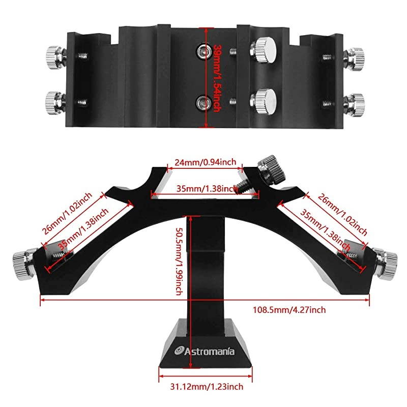 TriFinder Finderscope Mount 3 Finders but just one Bracket