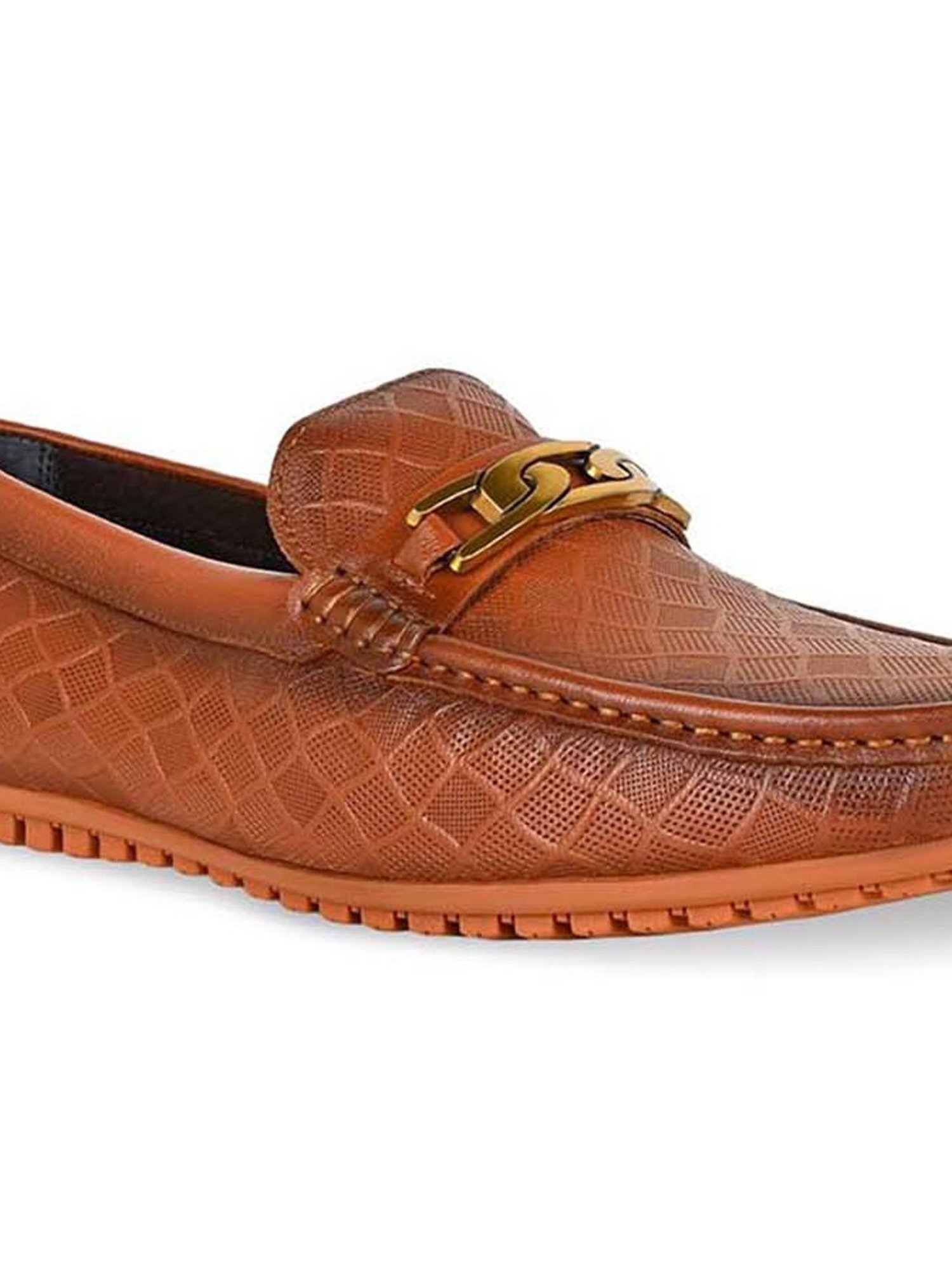 Imperio by Regal Men's Tan Casual Loafers