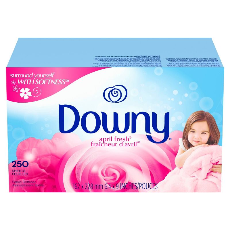 Downy April Fresh Fabric Softener Dryer Sheets - 250ct