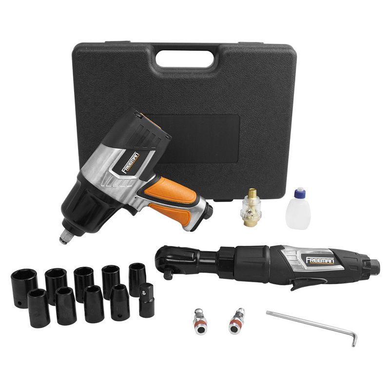 Freeman FATIRCK Freeman Impact and Ratchet Wrench Kit