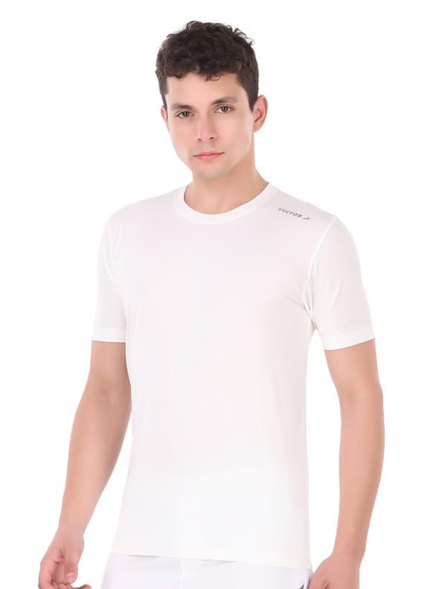 Vector X Snow White Regular Fit T-Shirt