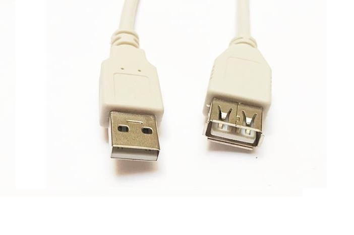 AMC CUS2-10MF White AM/AF USB2.0 Extension Cable