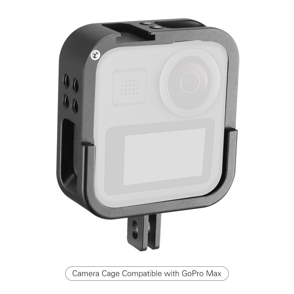 ulanzi GM-3 Metal Camera Cage with Cold Shoe Mount Compatible with GoPro Max