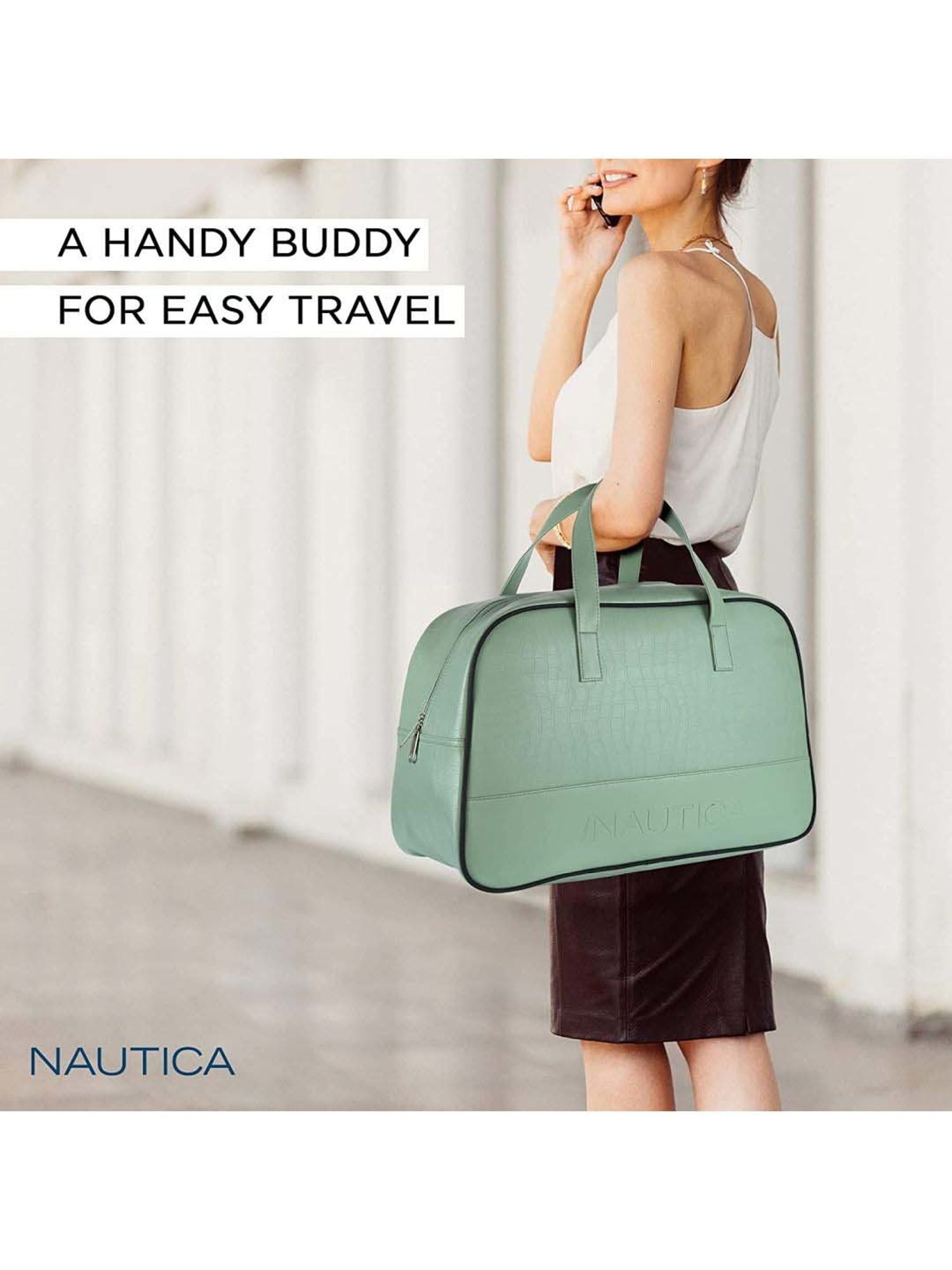 Nautica Green Medium Duffle Bag