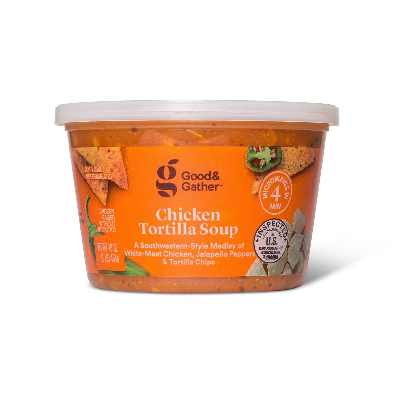 Chicken Tortilla Soup - 16oz - Good & Gather™