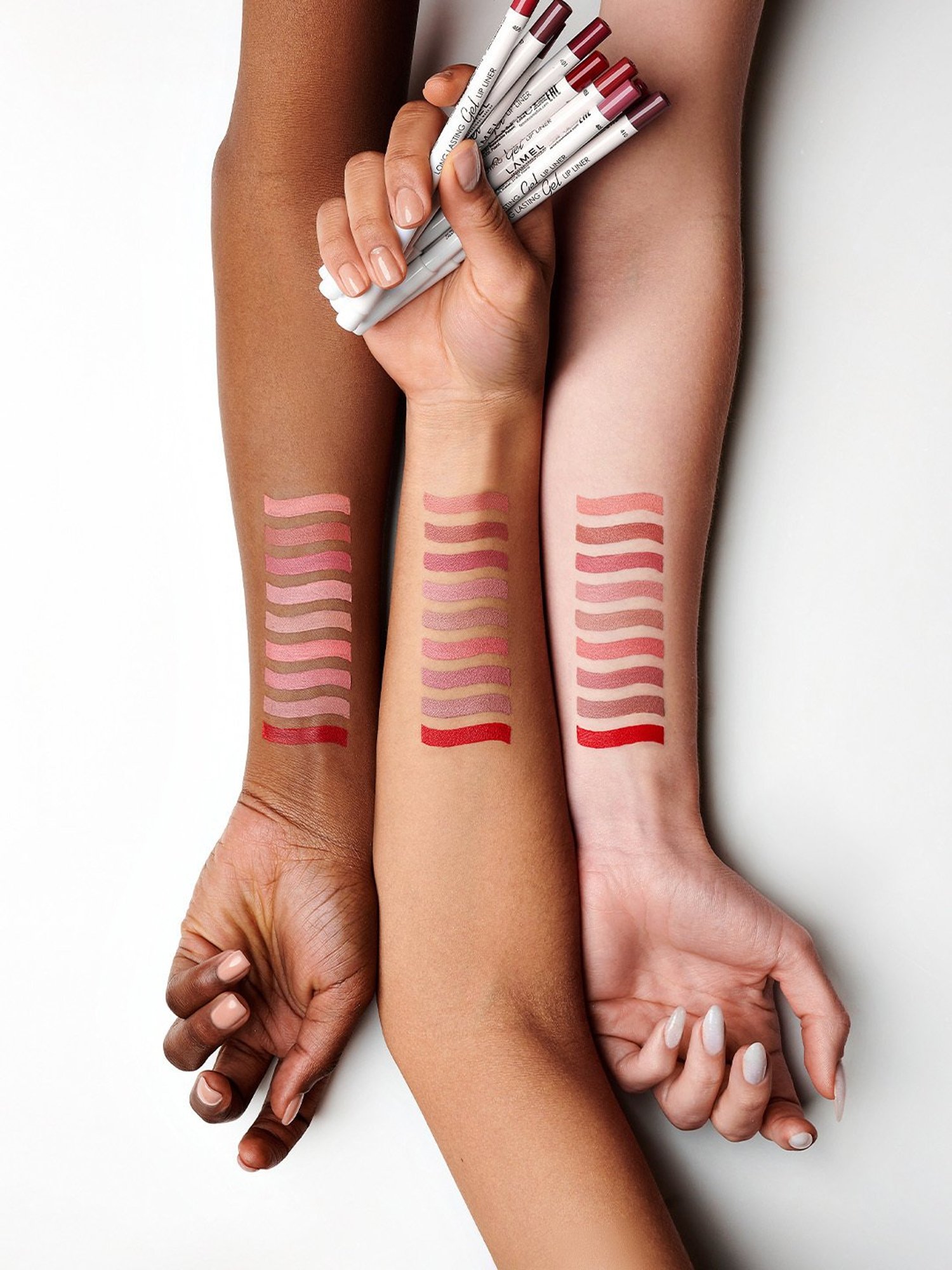 Lamel Long Lasting Gel Lip Liner 405 Tea Rose - 1.7 gm