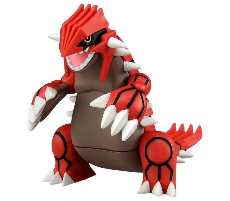 Takara Tomy Pokemon Collection ML-03 Moncolle Groudon 4" Action Figure