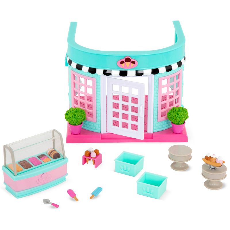 Li'l Woodzeez Scoops & Sprinkles Ice Cream Shop –  18pc Shop Playset